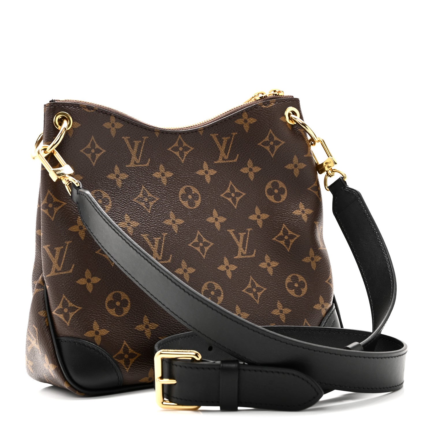 Louis Vuitton Monogram Odeon PM Black 3 of 10
