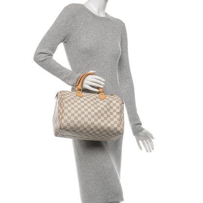 Louis Vuitton Damier Azur Speedy 30 2 of 9