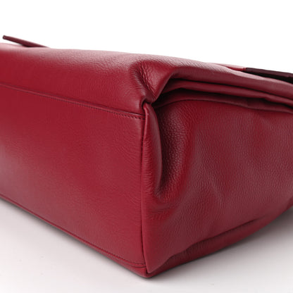 Givenchy Waxy Grained Calfskin Medium Pandora Pure Flap Bag Red 10 of 12