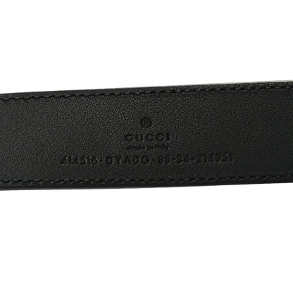 Gucci Plutone Calfskin Double G 30mm Belt 85 34 Black 5 of 6