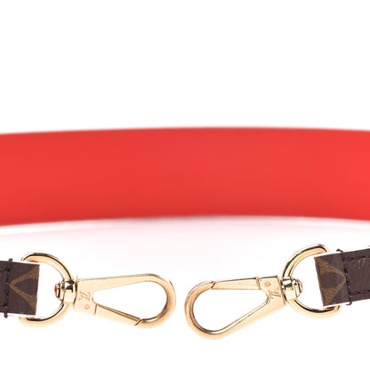 Louis Vuitton Monogram Bandouliere Shoulder Strap Red 3 of 6