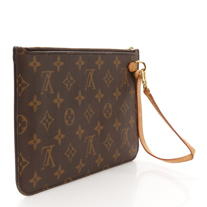Louis Vuitton Monogram Neverfull MM GM Pochette 3 of 9