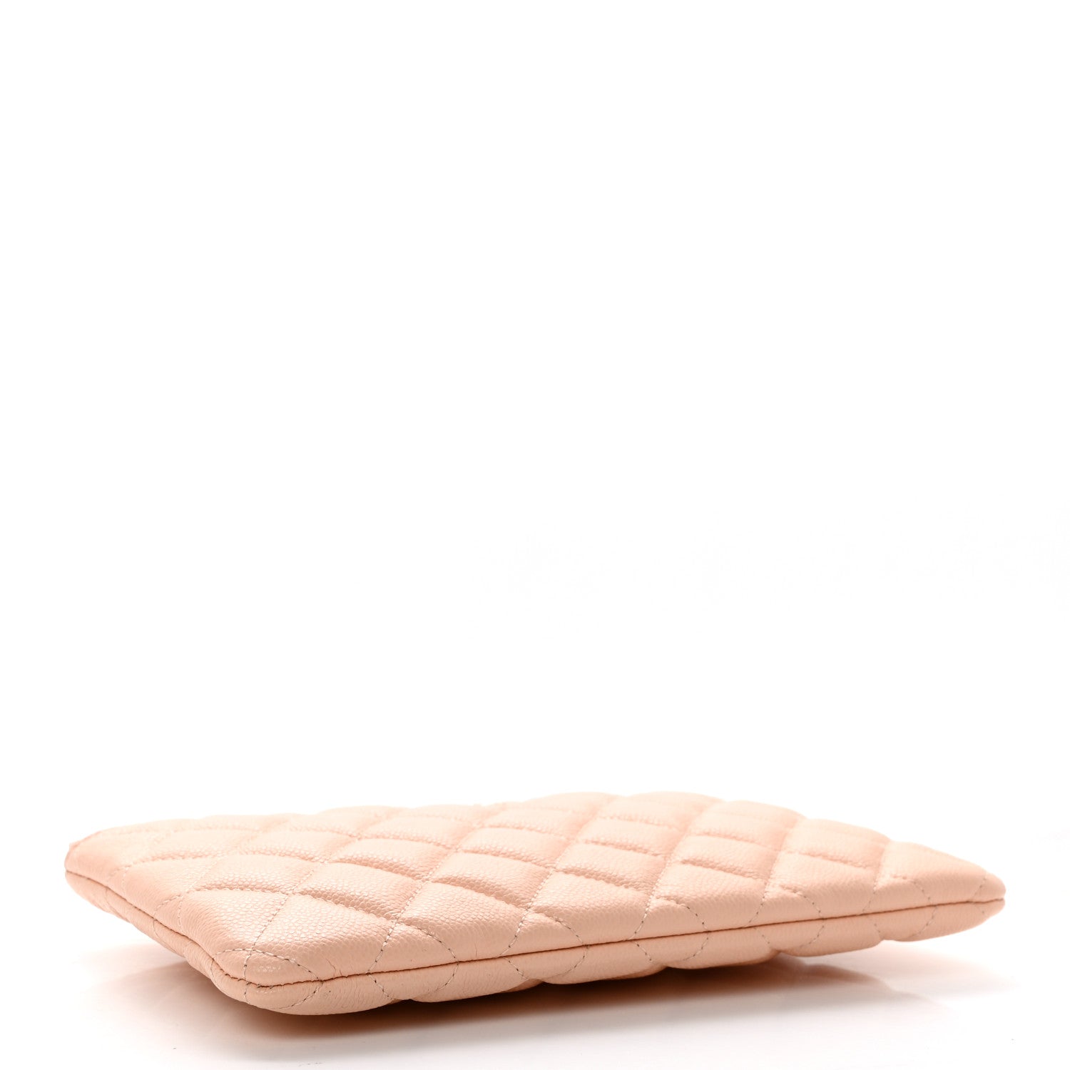 Chanel Caviar Quilted Cosmetic Case Beige 4 of 8