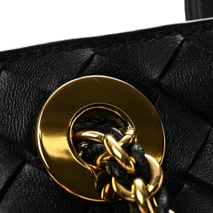 Bottega Veneta Nappa Intrecciato Small Andiamo With Chain Shoulder Bag Black 11 of 11