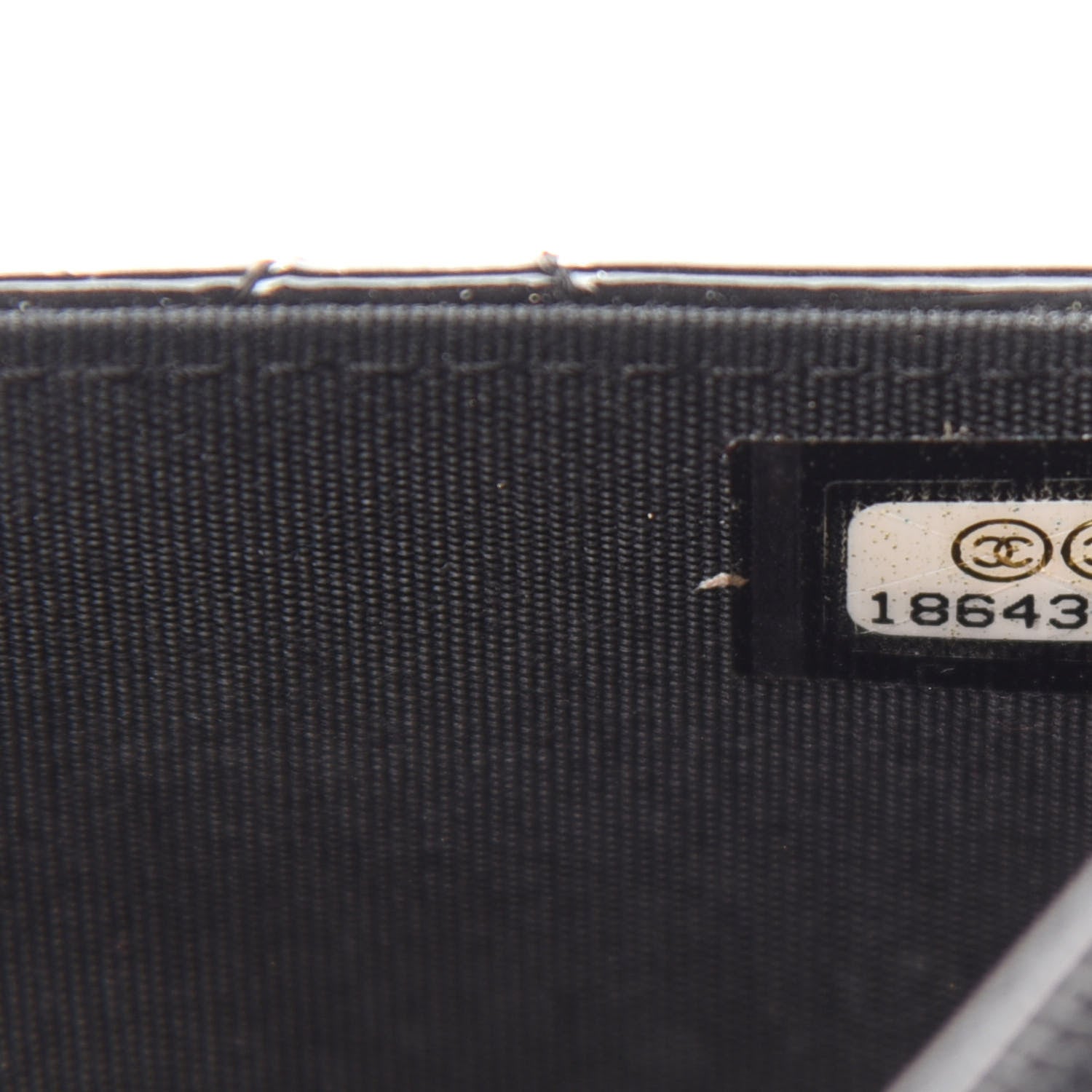 Chanel Patent Quilted Brilliant Wallet On Chain WOC Black 14 of 15