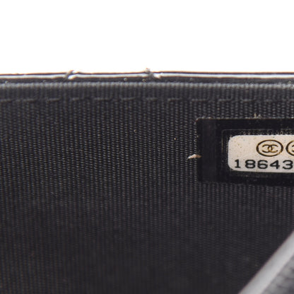 Chanel Patent Quilted Brilliant Wallet On Chain WOC Black 14 of 15