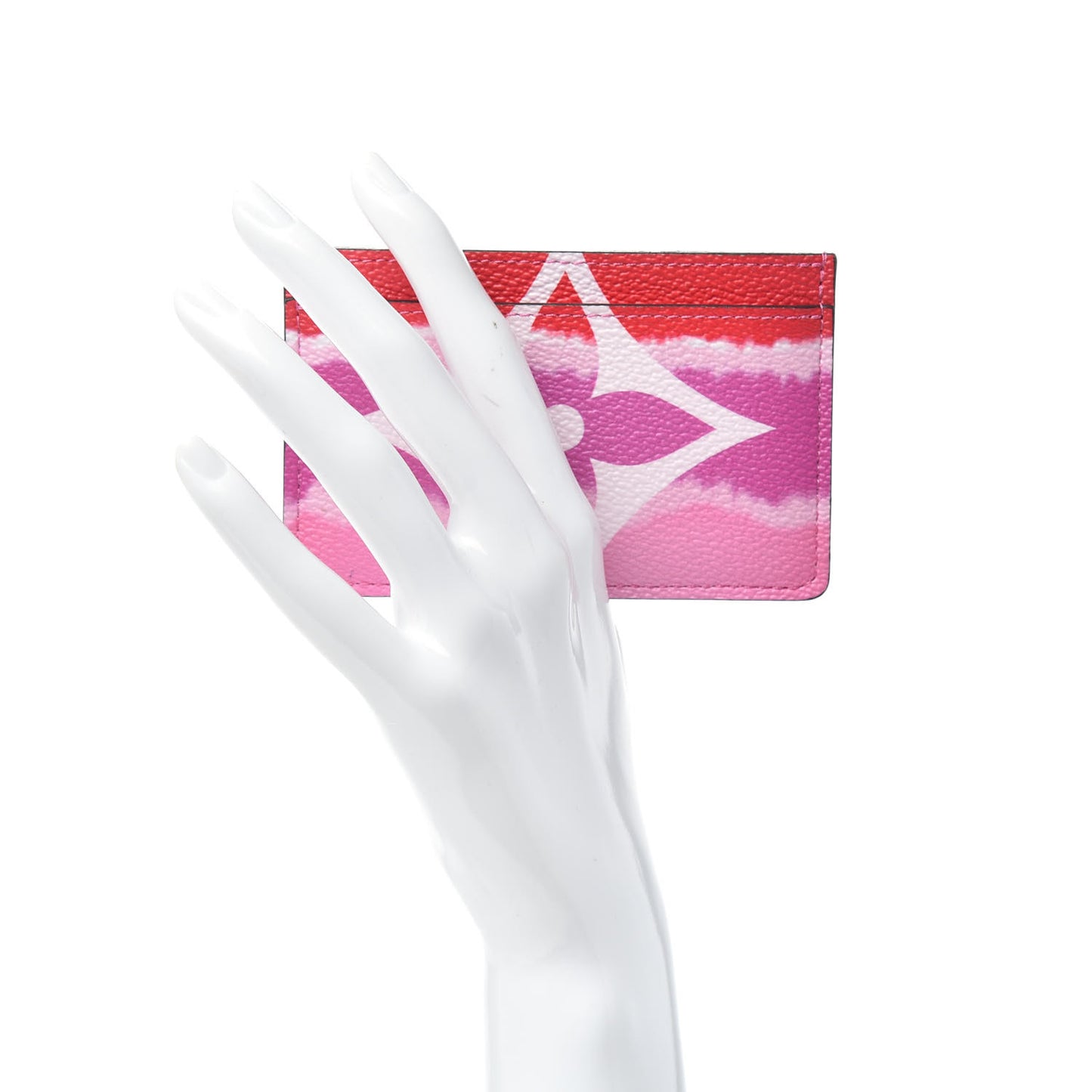 Monogram Escale Card Holder Rouge