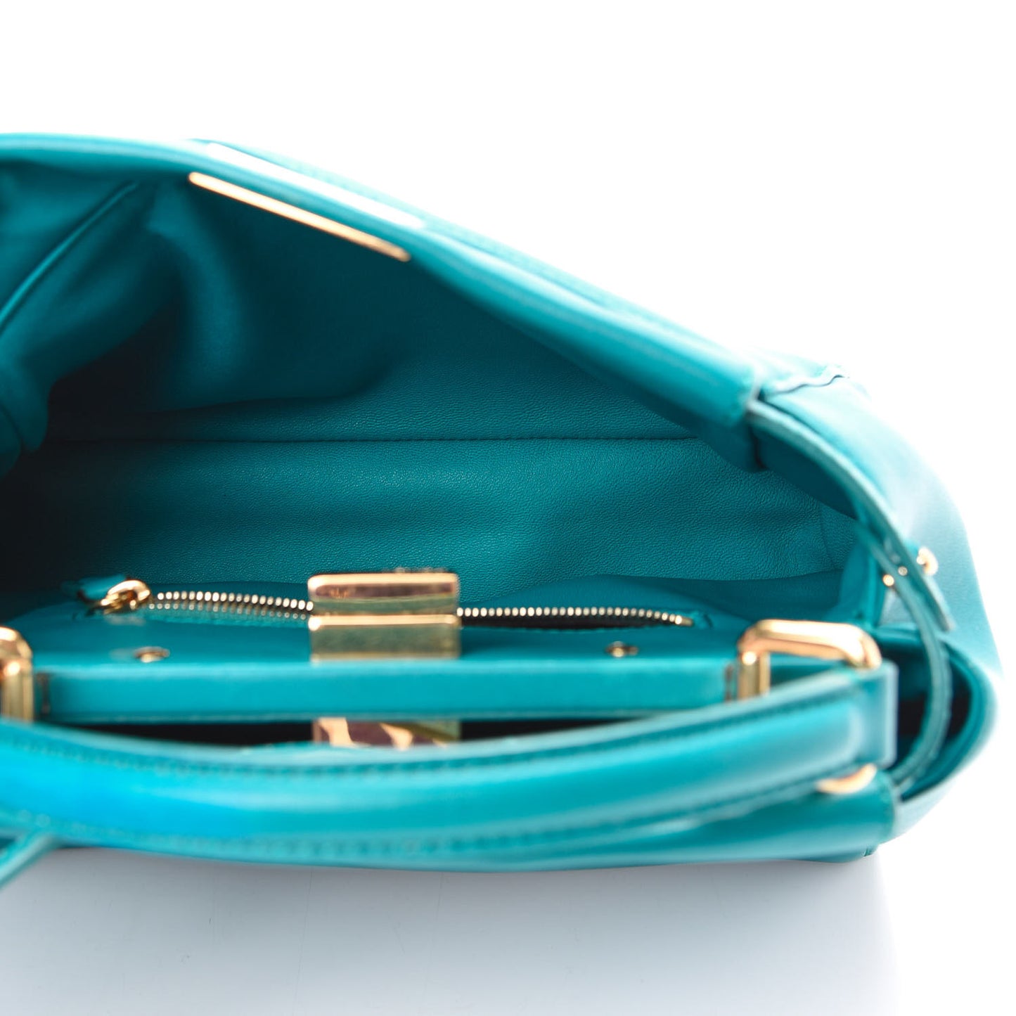 Nappa Mini Peekaboo Iconic Satchel Lago