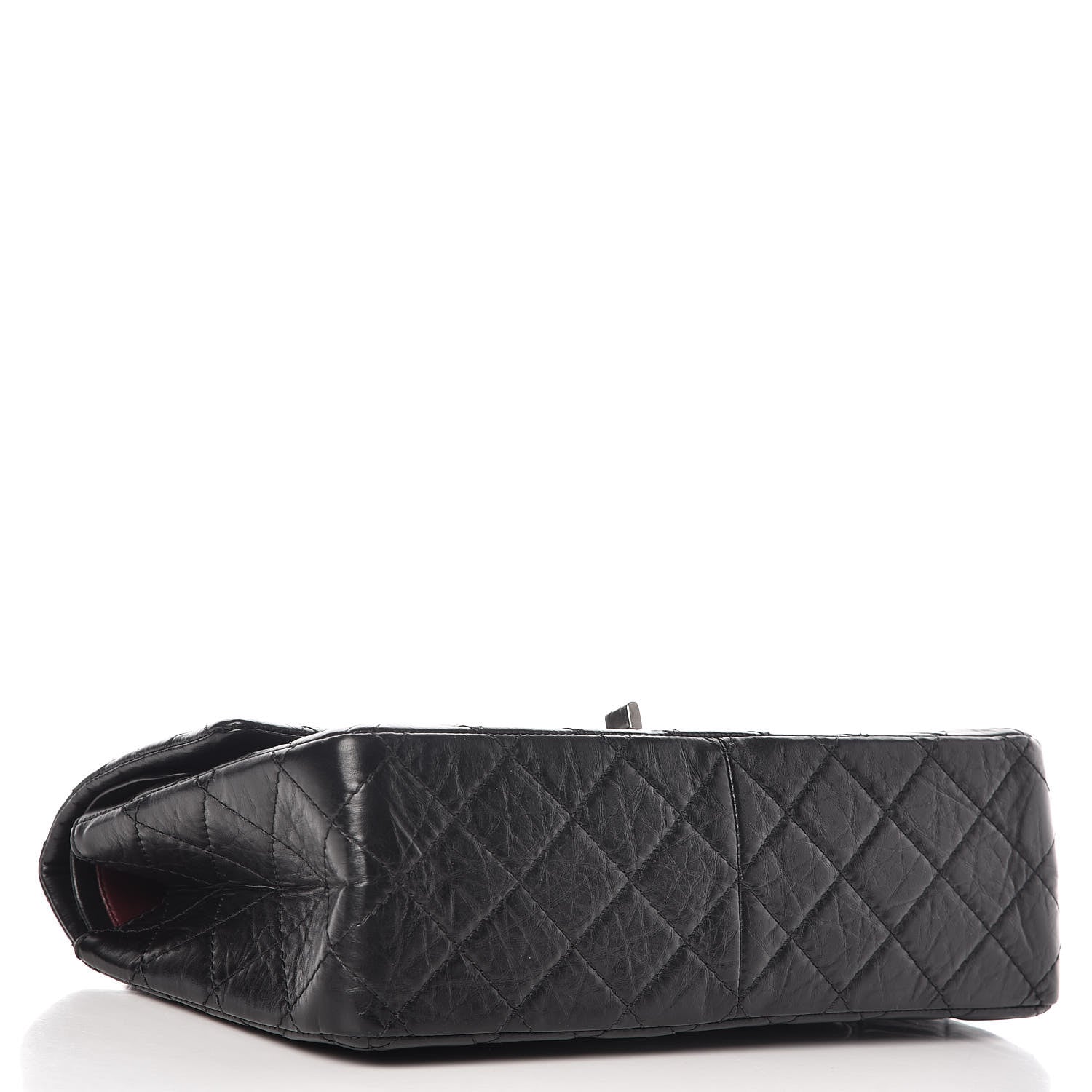 Chanel Aged Calfskin Quilted 2.55 Reissue 226 Flap Black 4 of 12