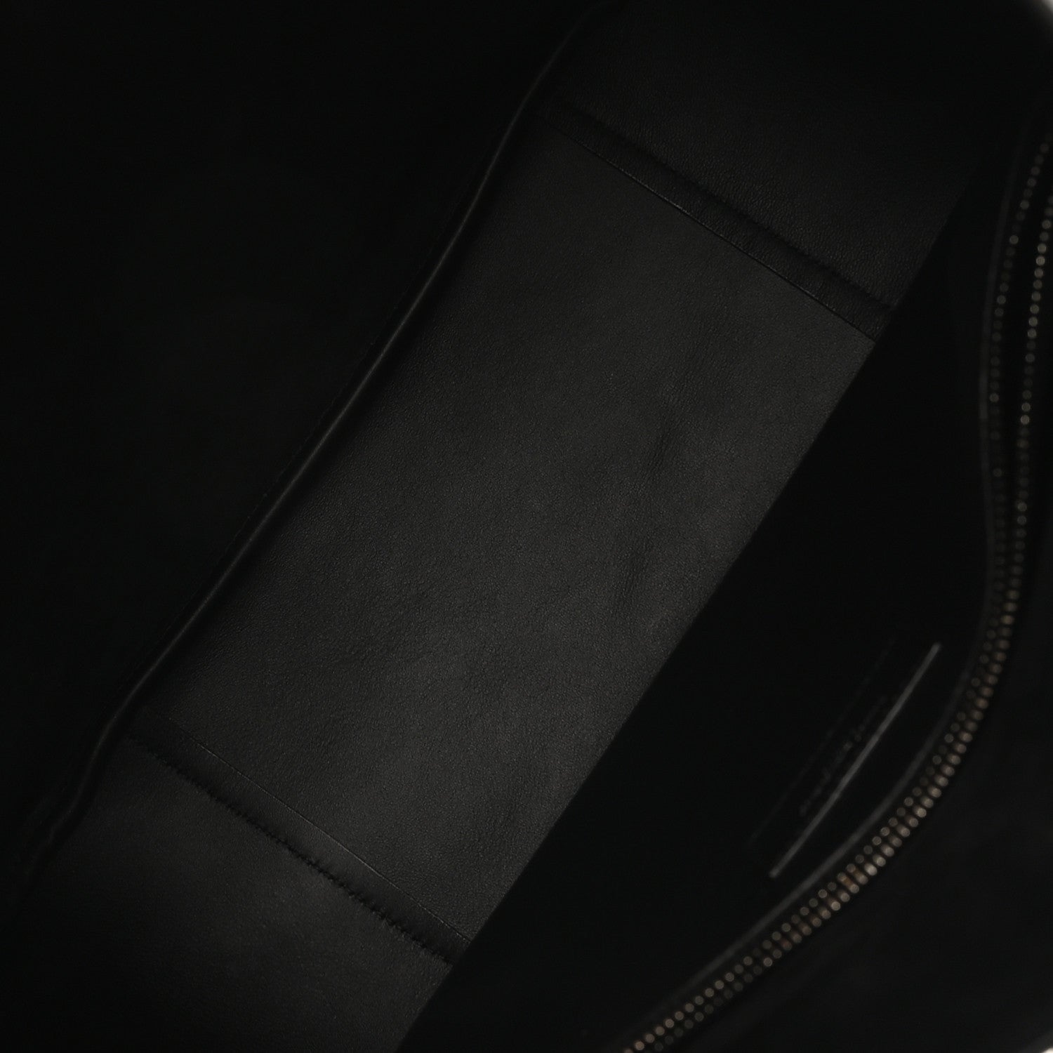 Saint Laurent Supple Calfskin Large Le 5 A 7 Soft Hobo Black 5 of 9