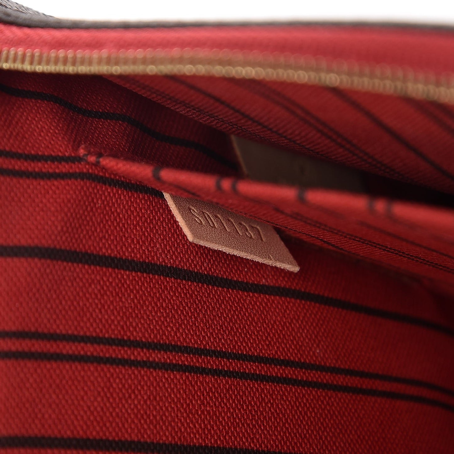 Monogram Neverfull MM GM Pochette Cherry