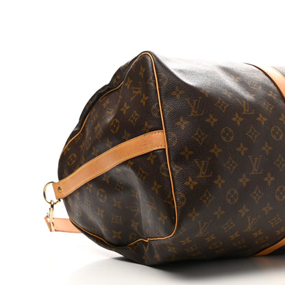 Louis Vuitton Monogram Keepall Bandouliere 55 9 of 13