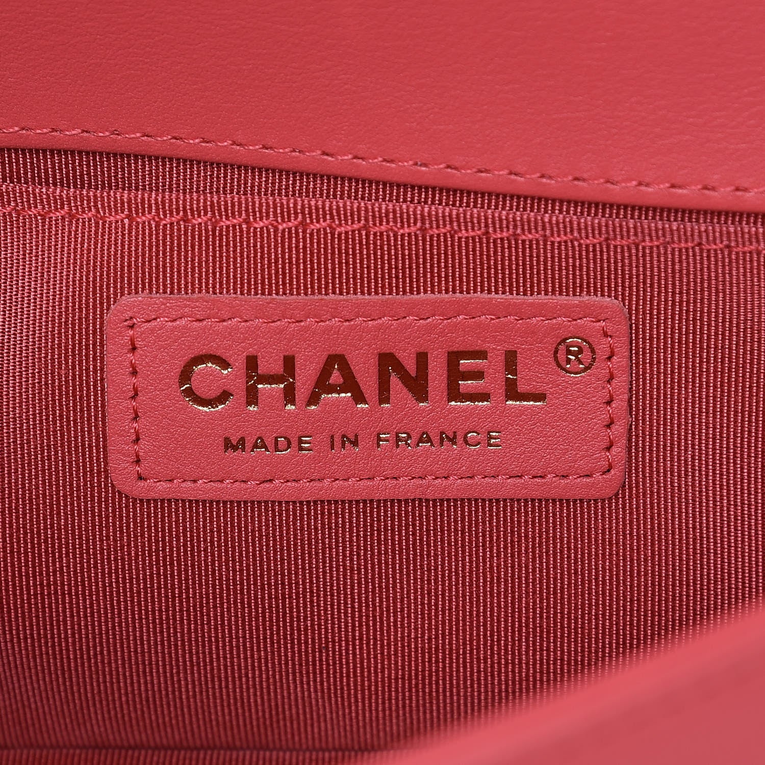 Chanel Calfskin Chevron Quilted Small Boy Flap Pink 6 of 7