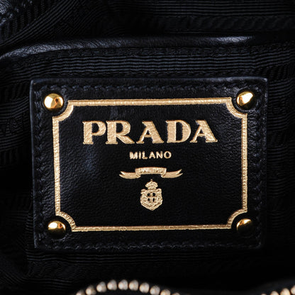 Prada Nappa Gaufre Tote Nero Black 6 of 8