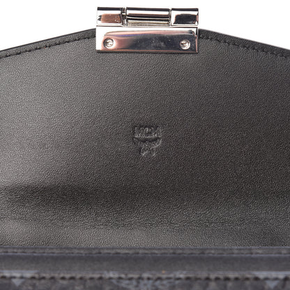MCM Visetos Large Patricia Wallet On Chain Black 6 of 10
