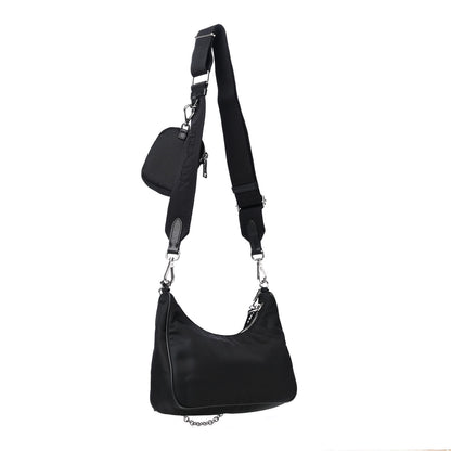 Prada Nylon Re-Edition 2005 Shoulder Bag Black 2 of 4