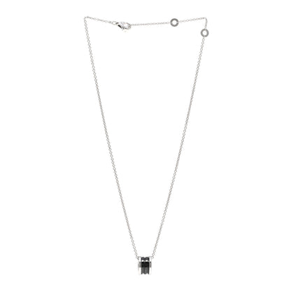 Bulgari Sterling Silver Ceramic Save The Children Pendant Necklace 3 of 4