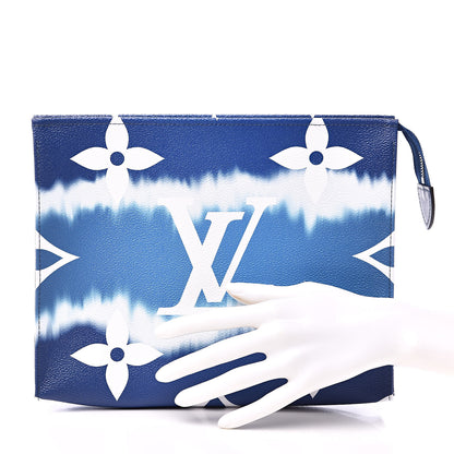 Louis Vuitton Monogram Escale Toiletry Pouch 26 Blue 2 of 9