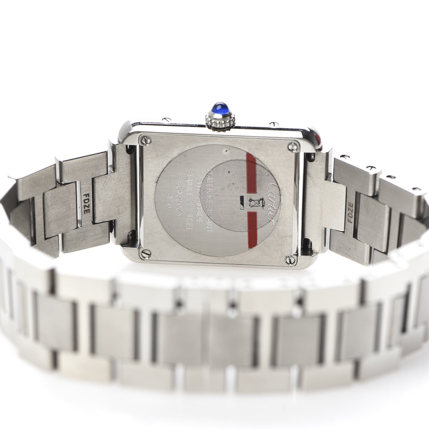 Cartier Stainless Steel 24mm Tank Solo Quartz Watch 5 of 8