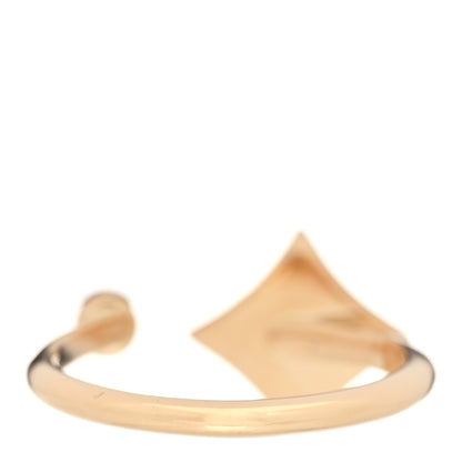 Louis Vuitton 18K Yellow Gold Diamond Black Onyx Mini Color Blossom Star Ring 51 5.75 3 of 5