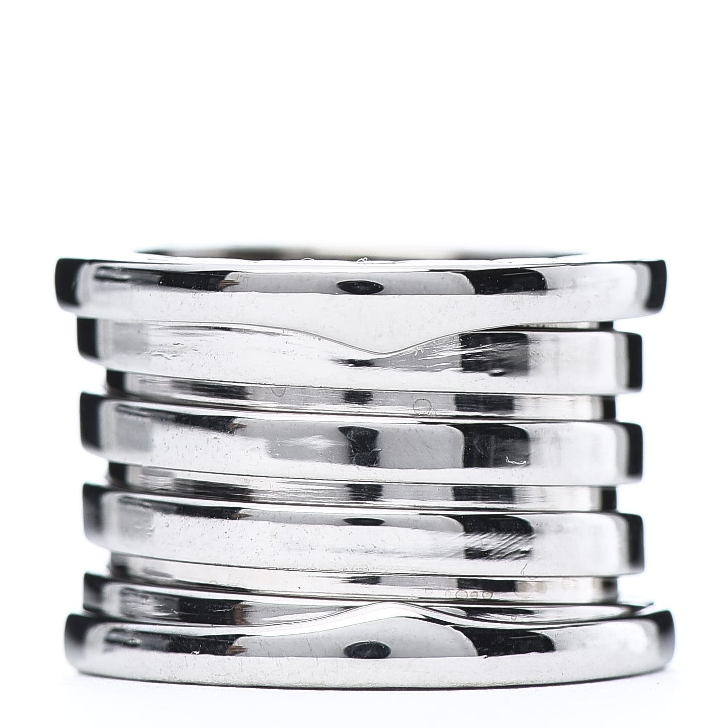 18K White Gold B.Zero1 Five-Band Ring 46 3.75