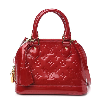 Louis Vuitton Vernis Alma BB Pomme D'Amour 1 of 9