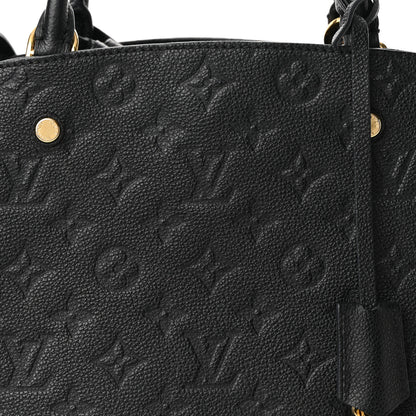 Louis Vuitton Empreinte Montaigne MM Black 7 of 9