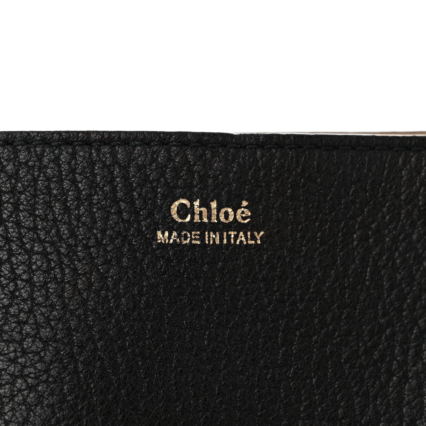 Grained Lambskin Drew Shoulder Bag Black