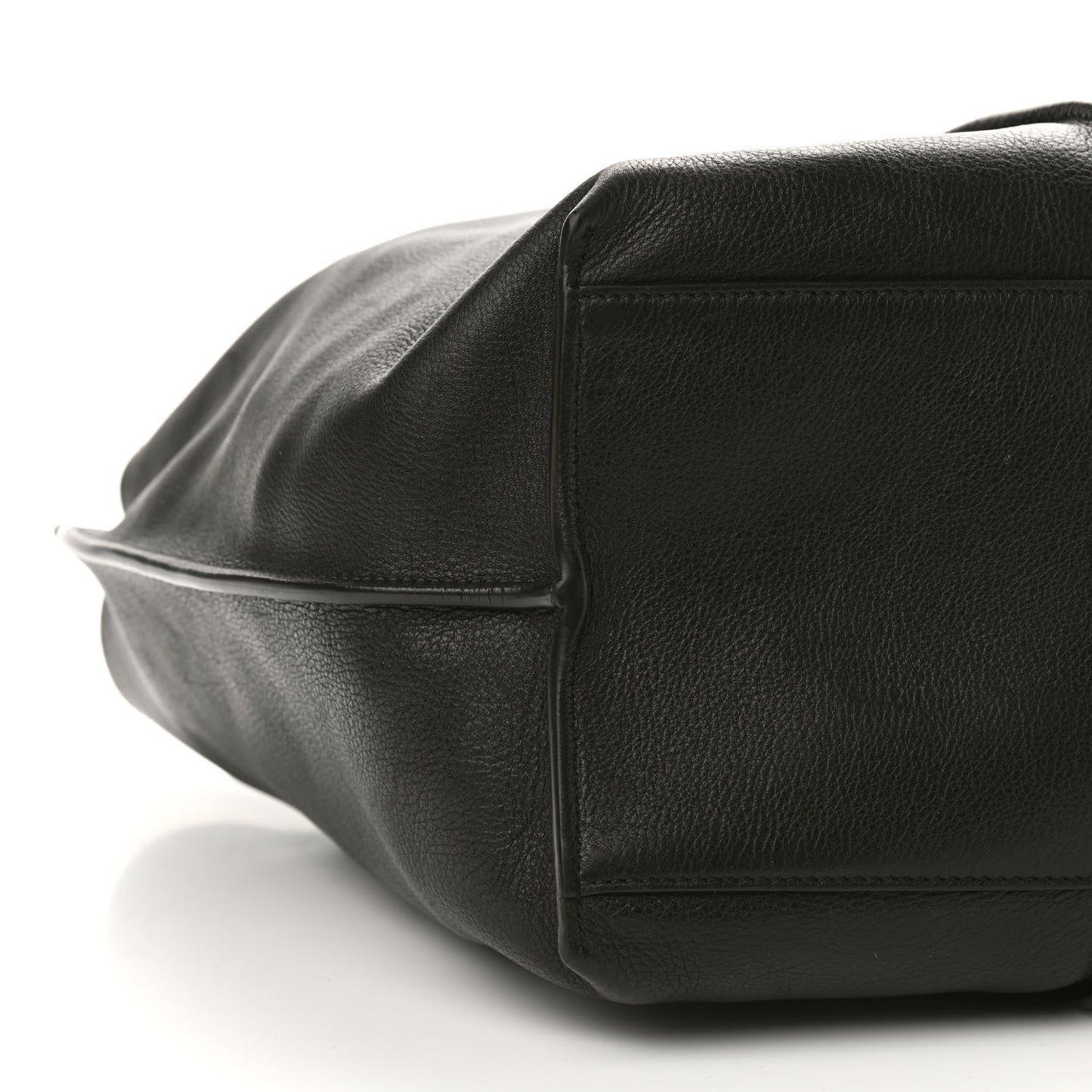 Smooth Calfskin Medium Vick Tote Black