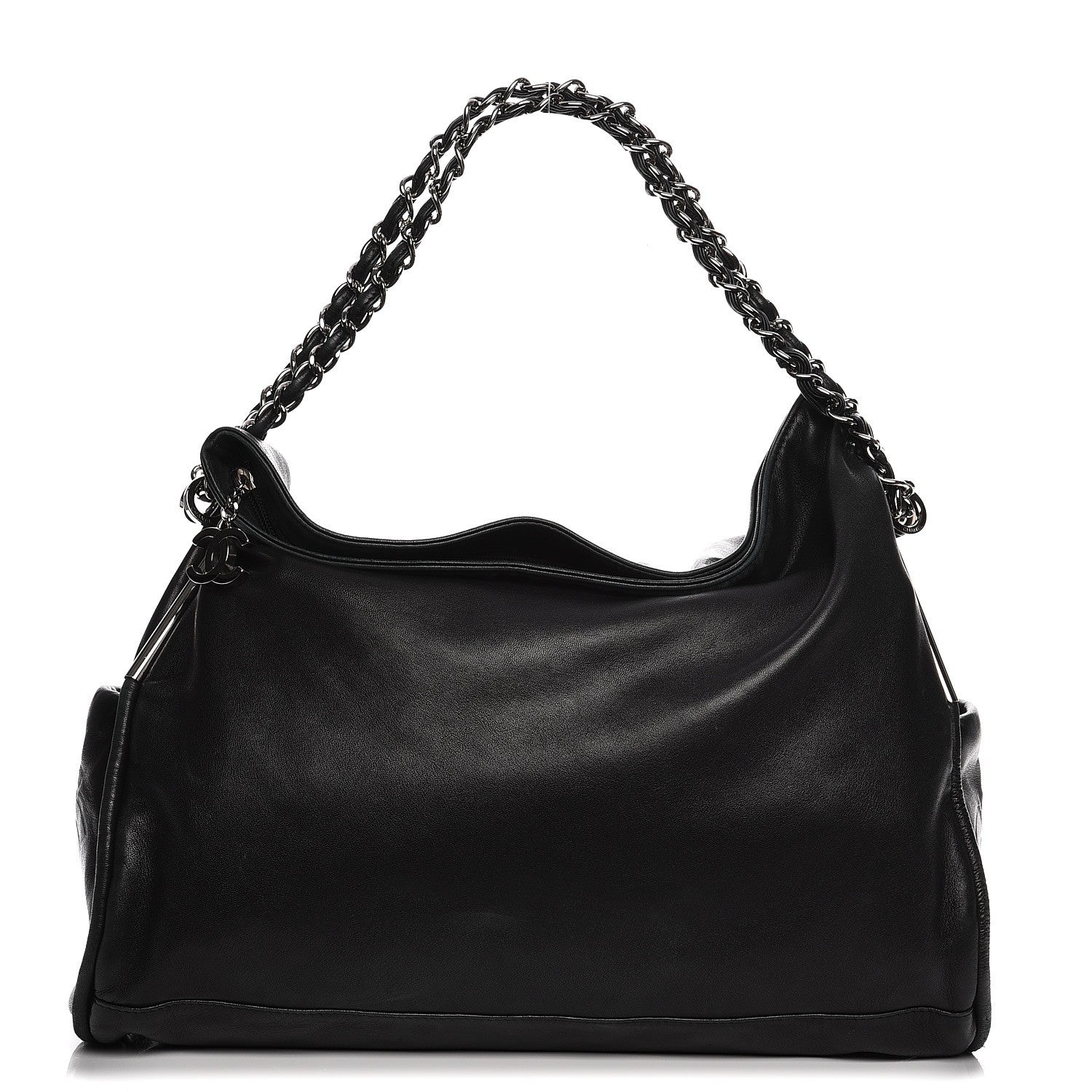 Chanel Lambskin Large Ultimate Soft Tote Black 1 of 14