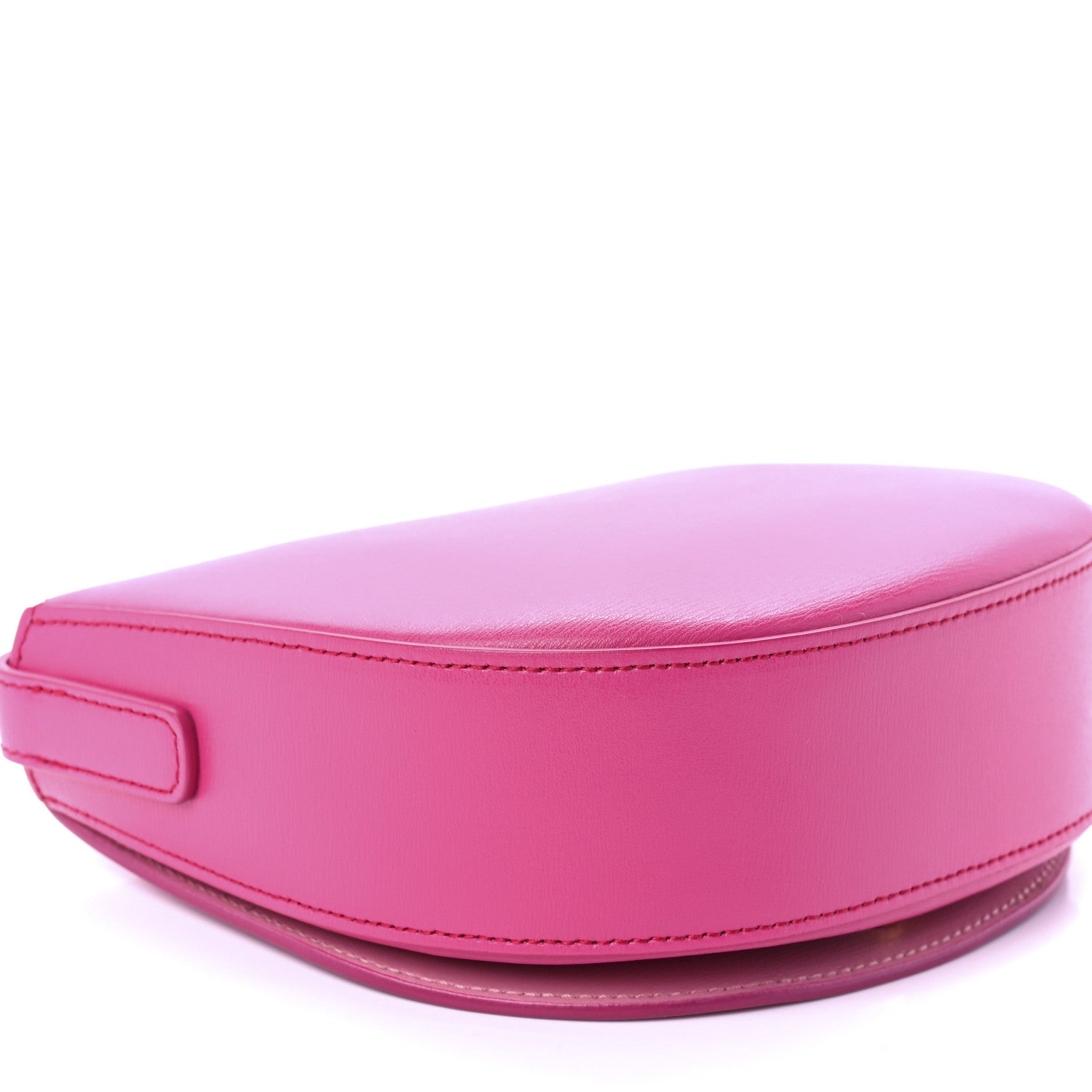 Salvatore Ferragamo Calfskin Gancini City Crossbody Bubble Gum 8 of 9