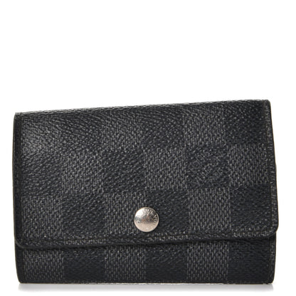 Louis Vuitton Damier Graphite Multicles 6 Key Holder 1 of 8