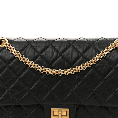 Chanel Aged Calfskin Quilted 2.55 Reissue 226 Flap Black 8 of 14