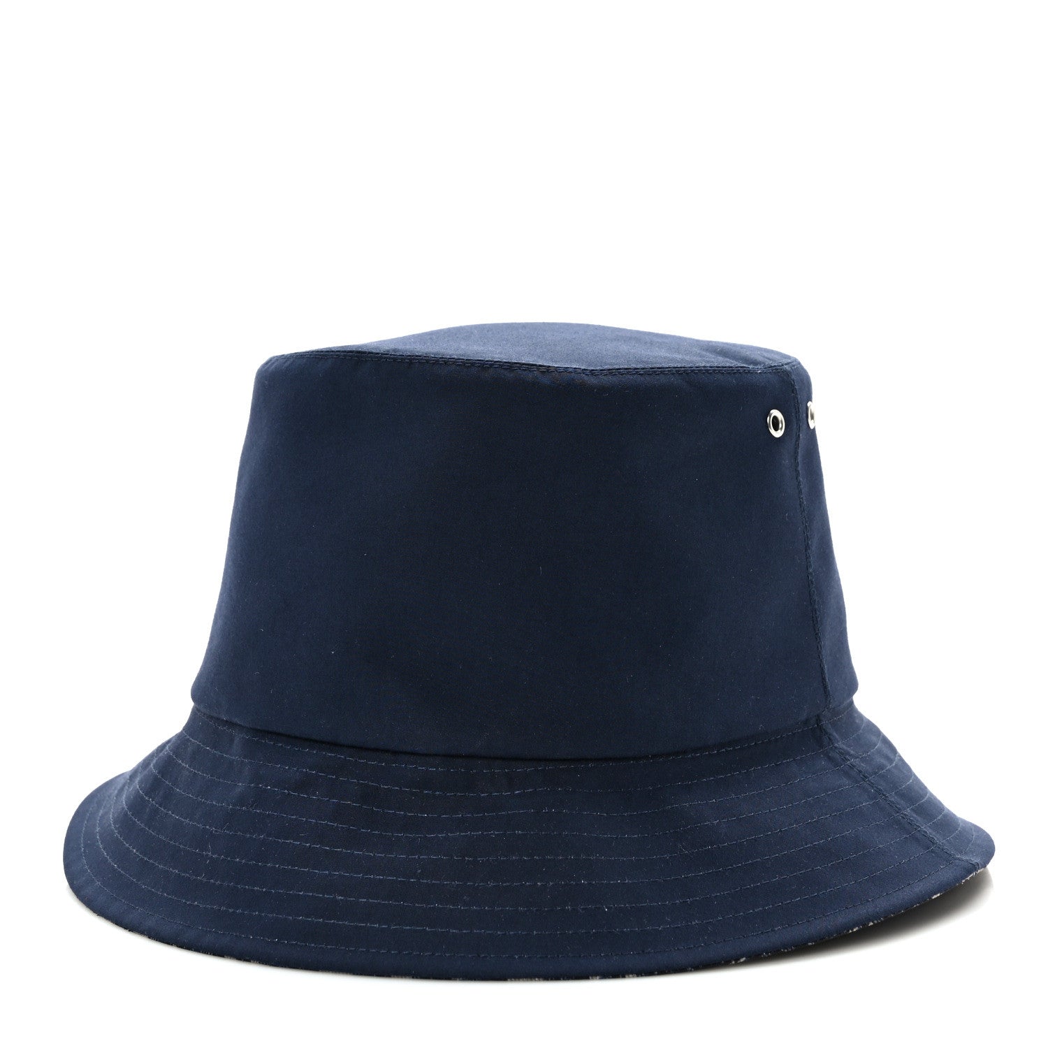 Christian Dior Oblique Reversible Teddy-D Brim Bucket Hat 57 Blue 4 of 13