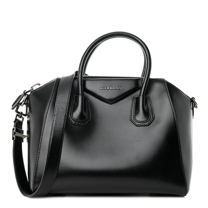 Givenchy Shiny Lord Calfskin Small Antigona Black 1 of 16