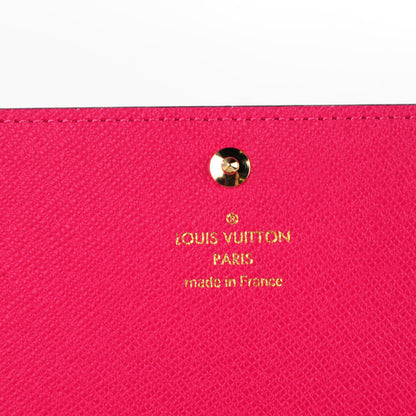 Louis Vuitton Monogram 2015 Christmas Animation Sarah Wallet Hibiscus 5 of 7