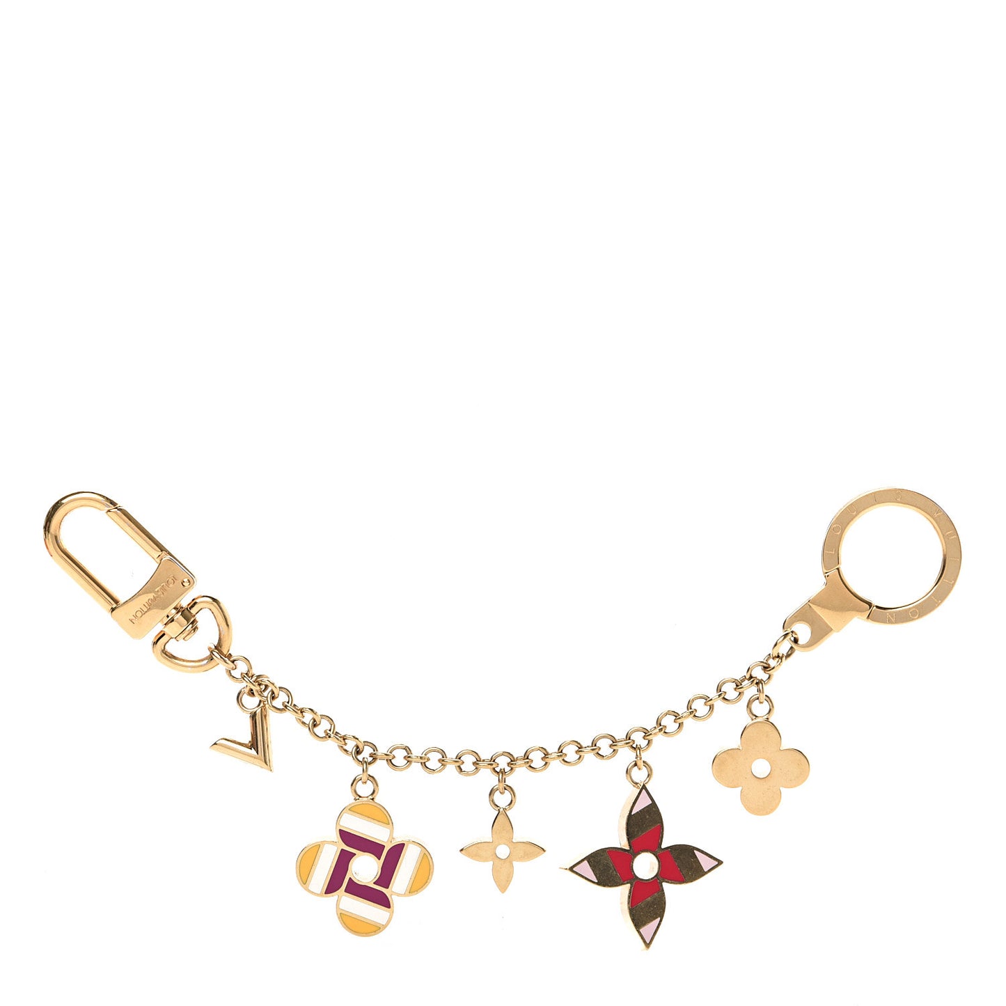 Pop Flower Key Chain Bag Charm
