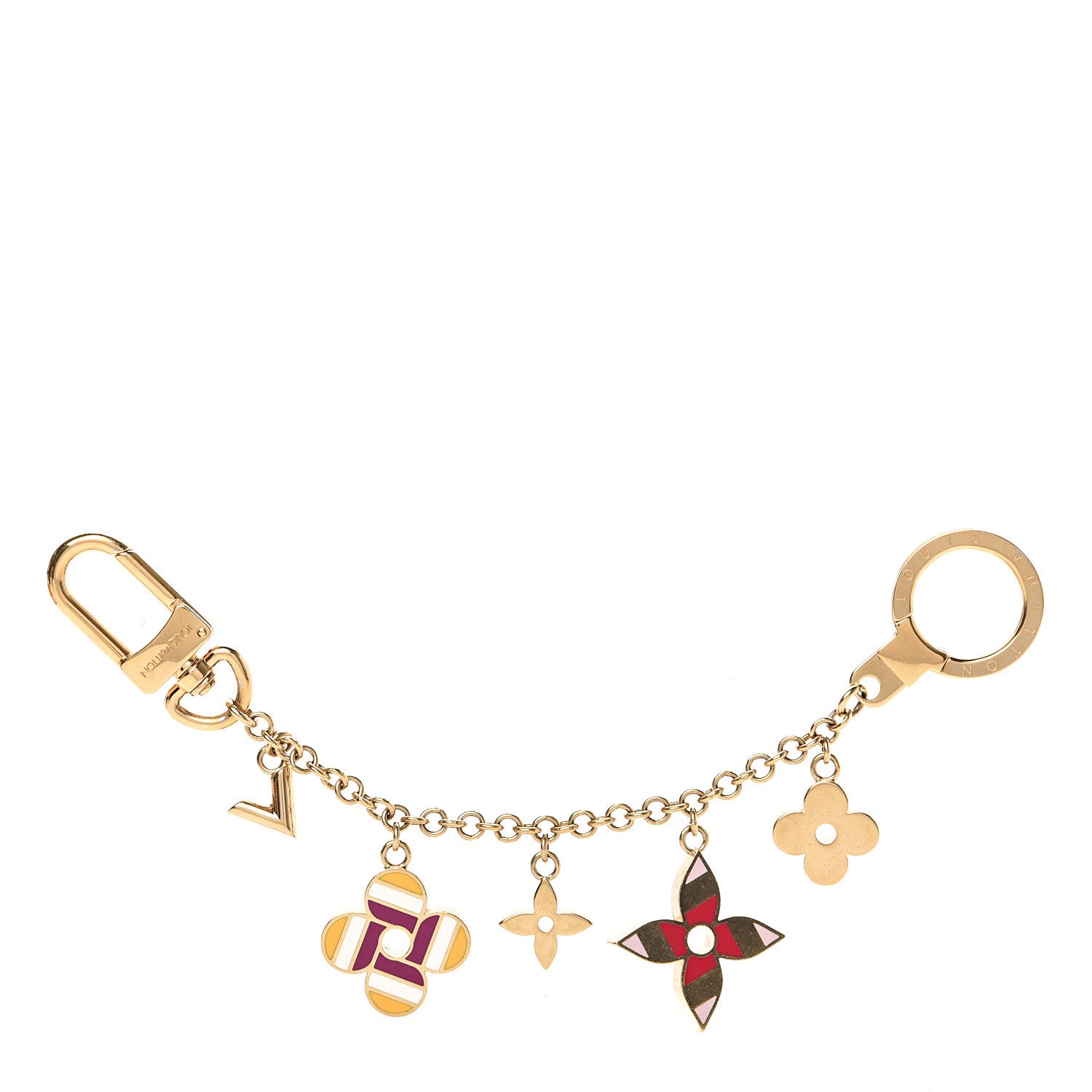 Louis Vuitton Pop Flower Key Chain Bag Charm 1 of 4