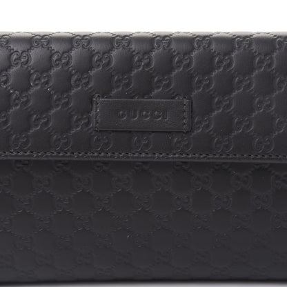 Gucci Soft Microguccissima Continental Zip Wallet Black 10 of 11