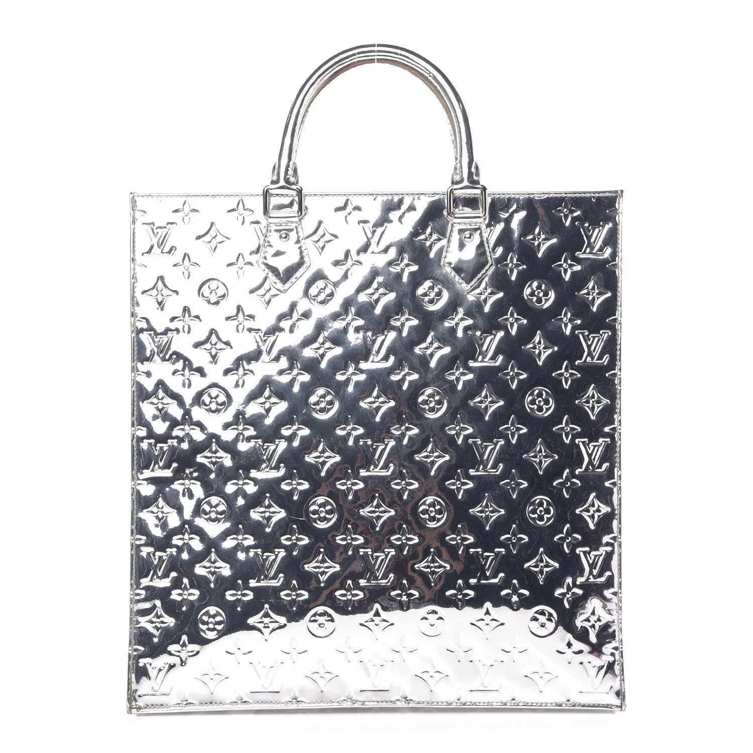 Louis Vuitton Monogram Miroir Sac Plat Silver 1 of 11