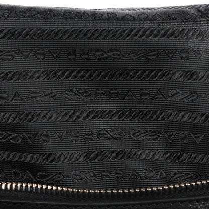 Prada Cervo Antik Easy A Foldover Pushlock Satchel Nero Black 2 of 10