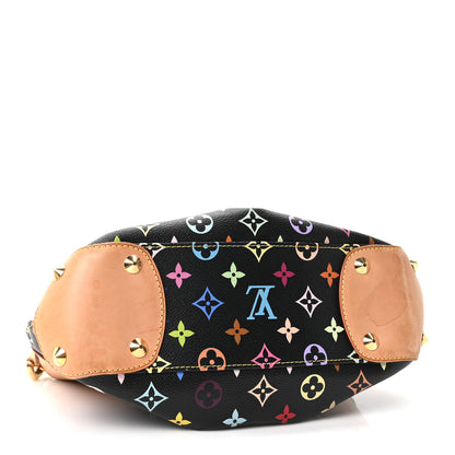 Louis Vuitton Monogram Multicolor Judy PM Black 4 of 9
