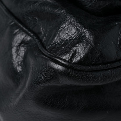 Gucci Fluffy Calfskin Mesh Nylon Medium Morpheus Double Buckle Backpack Black 7 of 14