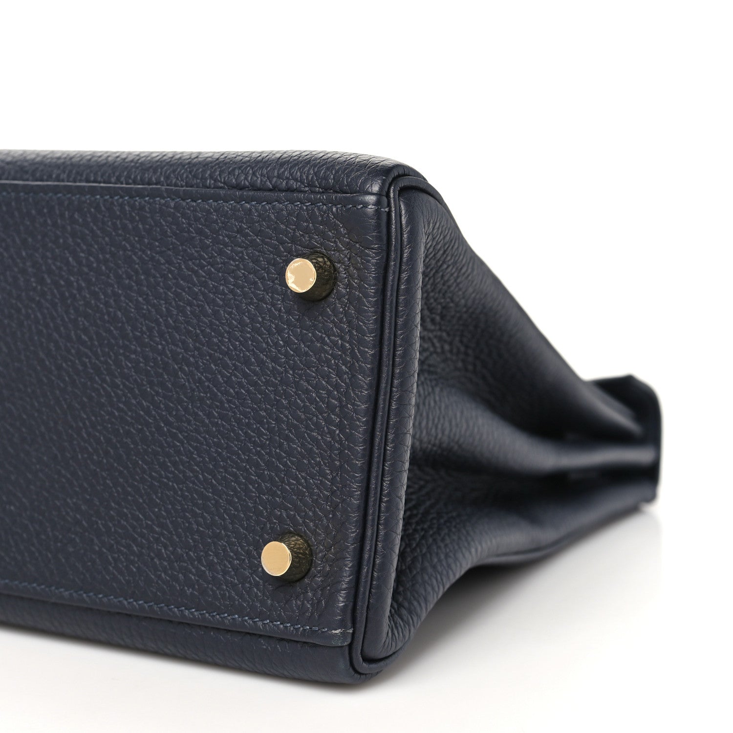 Hermes Togo Kelly Retourne 28 Bleu Nuit 10 of 11