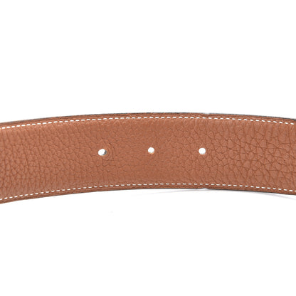 Hermes Swift Togo 42mm Constance Belt 85 Black Gold 4 of 10