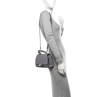 Moynat Taurillon Blush Rejane BB Polar Eggplant 2 of 9