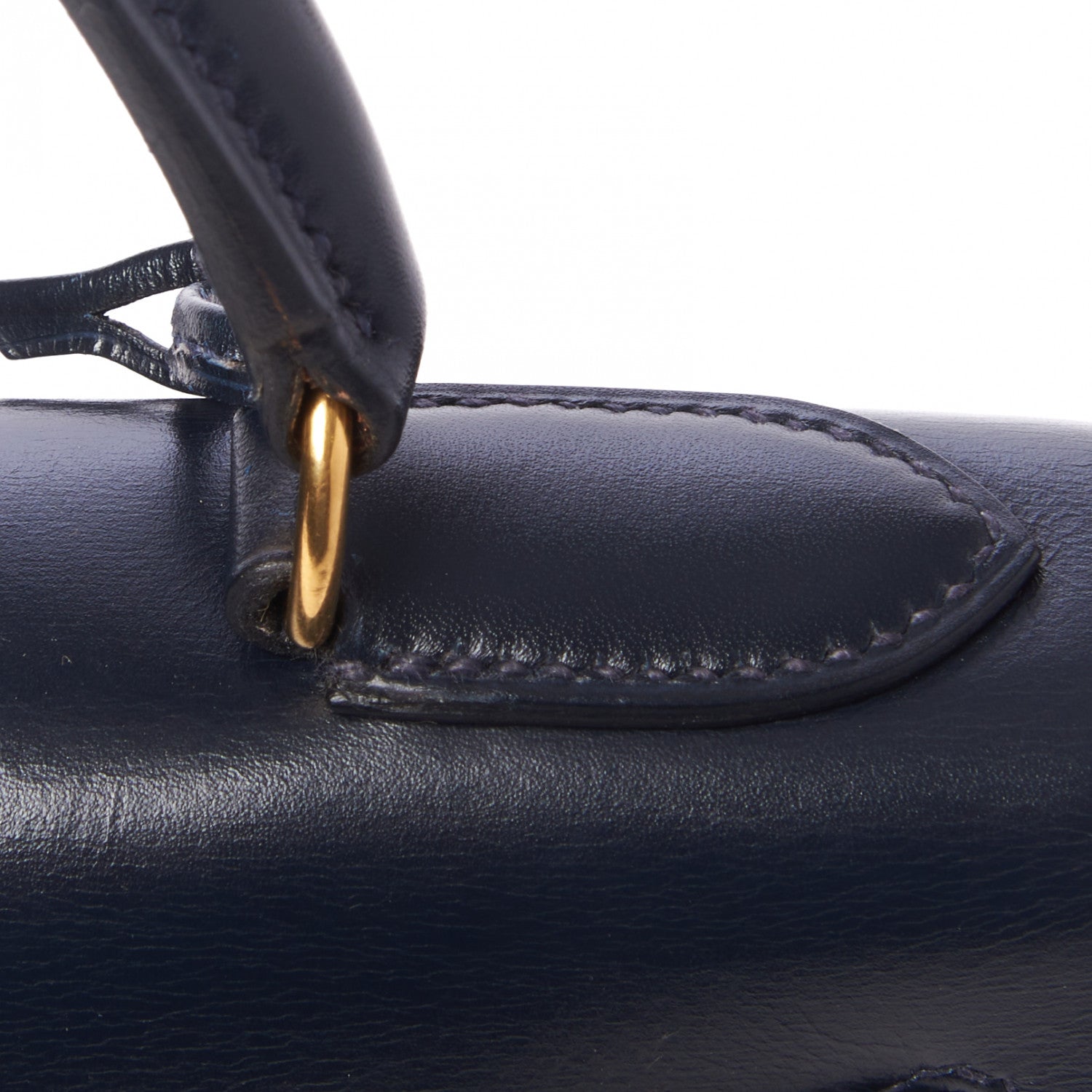 Hermes Box Kelly Sellier 28 Indigo 8 of 34