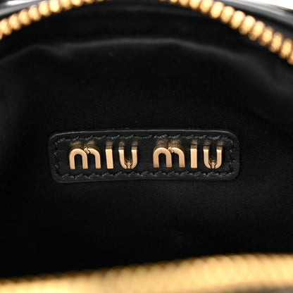 Miu Miu Soft Calf Mini Bag Black 6 of 10