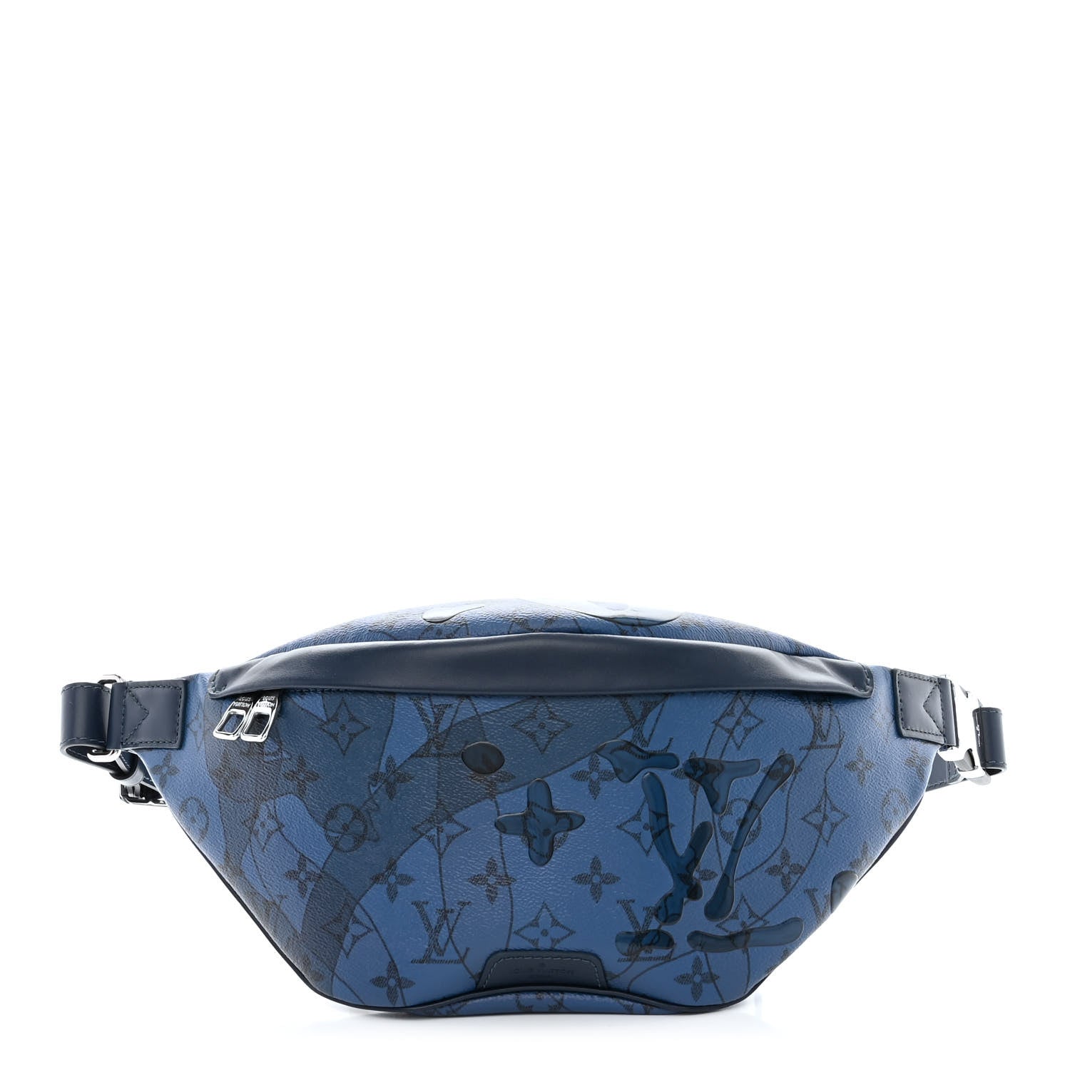 Louis Vuitton Monogram Aquagarden Discovery Bumbag Abyss Blue 1 of 9