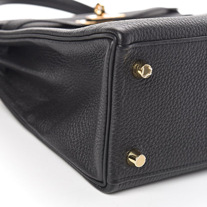 Hermes Togo Kelly Retourne 25 Black 9 of 42